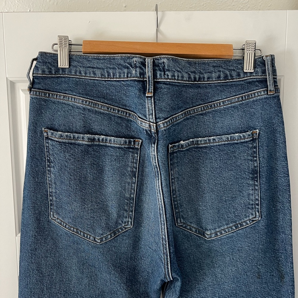 Agolde Riley High Rise Straight Crop Jeans - Picture 6 of 13